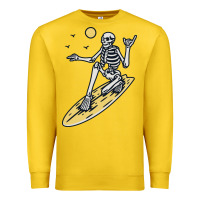 Lemon Surfing Premium Sweatshirt - artisFamous