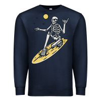 Navy Surfing Premium Sweatshirt - artisFamous