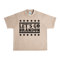 French Oak let's go brandon black Urban Heavy Tee - Jasminsmagicworld