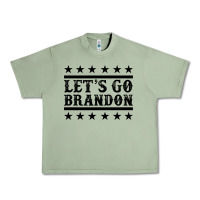 Oil Green let's go brandon black Urban Heavy Tee - Jasminsmagicworld