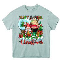 Arona just a girl who loves christmas Heavy Core Tee - CowGirlArtShop