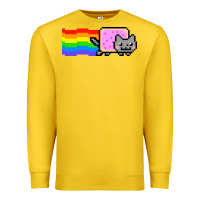 Lemon Nyan Cat Premium Sweatshirt - artisFamous