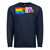 Navy Nyan Cat Premium Sweatshirt - artisFamous