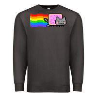 Smoke Nyan Cat Premium Sweatshirt - artisFamous
