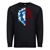 Black WORLD OF WARCRAFT MISTS OF PANDARIA HORDE Premium Sweatshirt - artisFamous