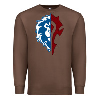 Chestnut WORLD OF WARCRAFT MISTS OF PANDARIA HORDE Premium Sweatshirt - artisFamous