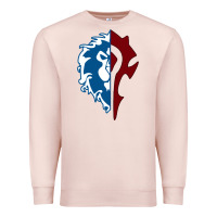 Pale Pink WORLD OF WARCRAFT MISTS OF PANDARIA HORDE Premium Sweatshirt - artisFamous