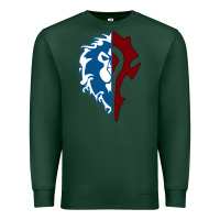 Sports Green WORLD OF WARCRAFT MISTS OF PANDARIA HORDE Premium Sweatshirt - artisFamous