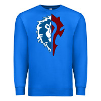 True Royal WORLD OF WARCRAFT MISTS OF PANDARIA HORDE Premium Sweatshirt - artisFamous