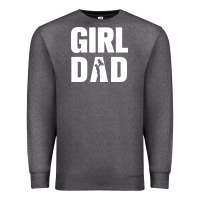 Girl Dad Premium Sweatshirt | Teevron