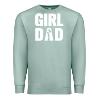 Seafoam Girl Dad Premium Sweatshirt - artisFamous