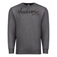 Charcoal Heather JACKSON GUITAR Premium Sweatshirt - artisFamous