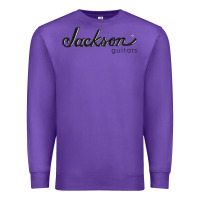 Purple JACKSON GUITAR Premium Sweatshirt - artisFamous