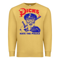Antique Gold Dicks Hate The Police Premium Sweatshirt - artisFamous