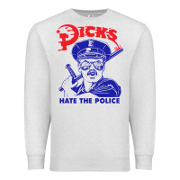 Oatmeal Heather Dicks Hate The Police Premium Sweatshirt - artisFamous
