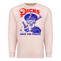 Pale Pink Dicks Hate The Police Premium Sweatshirt - artisFamous