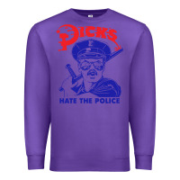 Purple Dicks Hate The Police Premium Sweatshirt - artisFamous