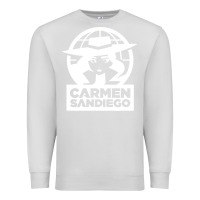 Dove Grey carmen sandiego Premium Sweatshirt - artisFamous