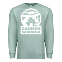 Seafoam carmen sandiego Premium Sweatshirt - artisFamous