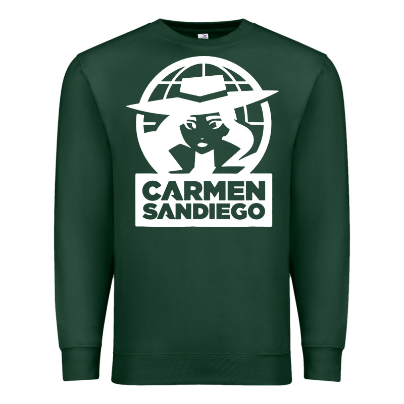 Carmen Sandiego Premium Sweatshirt by artisFamous | Teevron