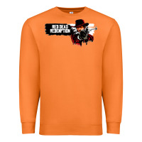 Carrot Red Dead Redemption 2 Red Moon Cowboy Premium Sweatshirt - artisFamous