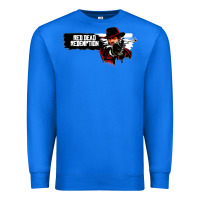 True Royal Red Dead Redemption 2 Red Moon Cowboy Premium Sweatshirt - artisFamous