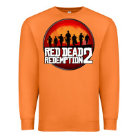 Carrot Red Dead Redemption 2 Red Moon Cowboy Premium Sweatshirt - artisFamous