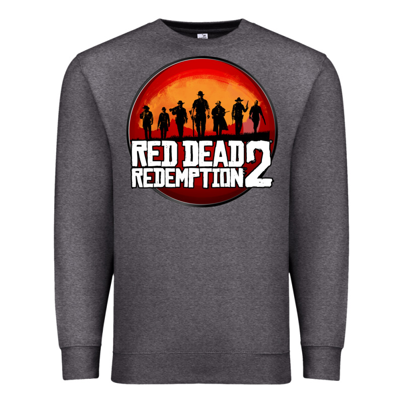 Red Dead Redemption 2 Red Moon Cowboy Premium Sweatshirt by artisFamous | Teevron