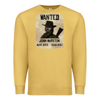 Antique Gold Red Dead Redemption 2 Red Moon Cowboy wanted john marston Premium Sweatshirt - artisFamous