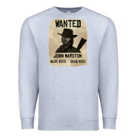 Heather Grey Red Dead Redemption 2 Red Moon Cowboy wanted john marston Premium Sweatshirt - artisFamous