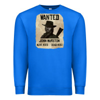 True Royal Red Dead Redemption 2 Red Moon Cowboy wanted john marston Premium Sweatshirt - artisFamous