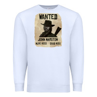 White Red Dead Redemption 2 Red Moon Cowboy wanted john marston Premium Sweatshirt - artisFamous