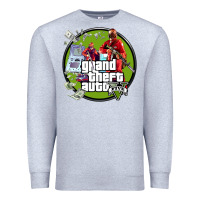 Heather Grey Grand Theft Auto Premium Sweatshirt - artisFamous