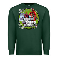 Sports Green Grand Theft Auto Premium Sweatshirt - artisFamous