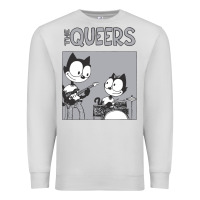 Dove Grey The Queers Premium Sweatshirt - artisFamous
