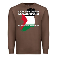 Chestnut irish palestinian solidarity Premium Sweatshirt - artisFamous