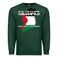 Sports Green irish palestinian solidarity Premium Sweatshirt - artisFamous
