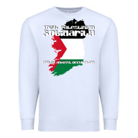 White irish palestinian solidarity Premium Sweatshirt - artisFamous