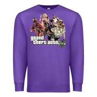 Purple Grand Theft Auto Premium Sweatshirt - artisFamous
