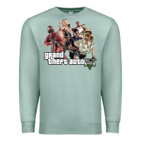 Seafoam Grand Theft Auto Premium Sweatshirt - artisFamous