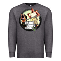 Charcoal Heather Grand Theft Auto Premium Sweatshirt - artisFamous