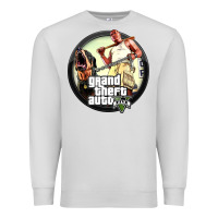 Dove Grey Grand Theft Auto Premium Sweatshirt - artisFamous