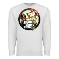 Oatmeal Heather Grand Theft Auto Premium Sweatshirt - artisFamous