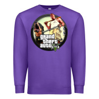 Purple Grand Theft Auto Premium Sweatshirt - artisFamous