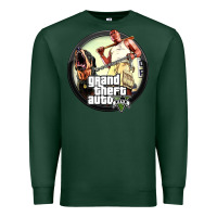 Sports Green Grand Theft Auto Premium Sweatshirt - artisFamous