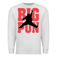 Oatmeal Heather Big Pun Premium Sweatshirt - artisFamous