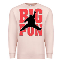 Pale Pink Big Pun Premium Sweatshirt - artisFamous