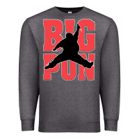 Charcoal Heather Big Pun Premium Sweatshirt - artisFamous