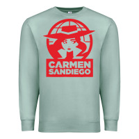 Seafoam carmen sandiego Premium Sweatshirt - artisFamous