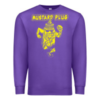 Purple mustard plug Premium Sweatshirt - artisFamous
